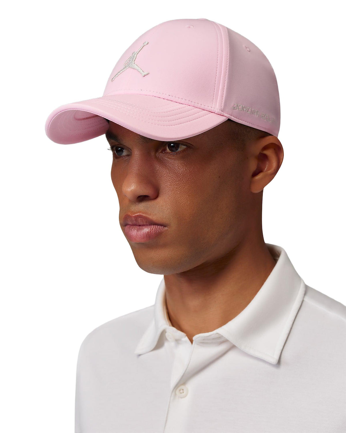 Nike Jordan Club Dri-FIT Structured Golf Hat - Medium Soft Pink / Sail