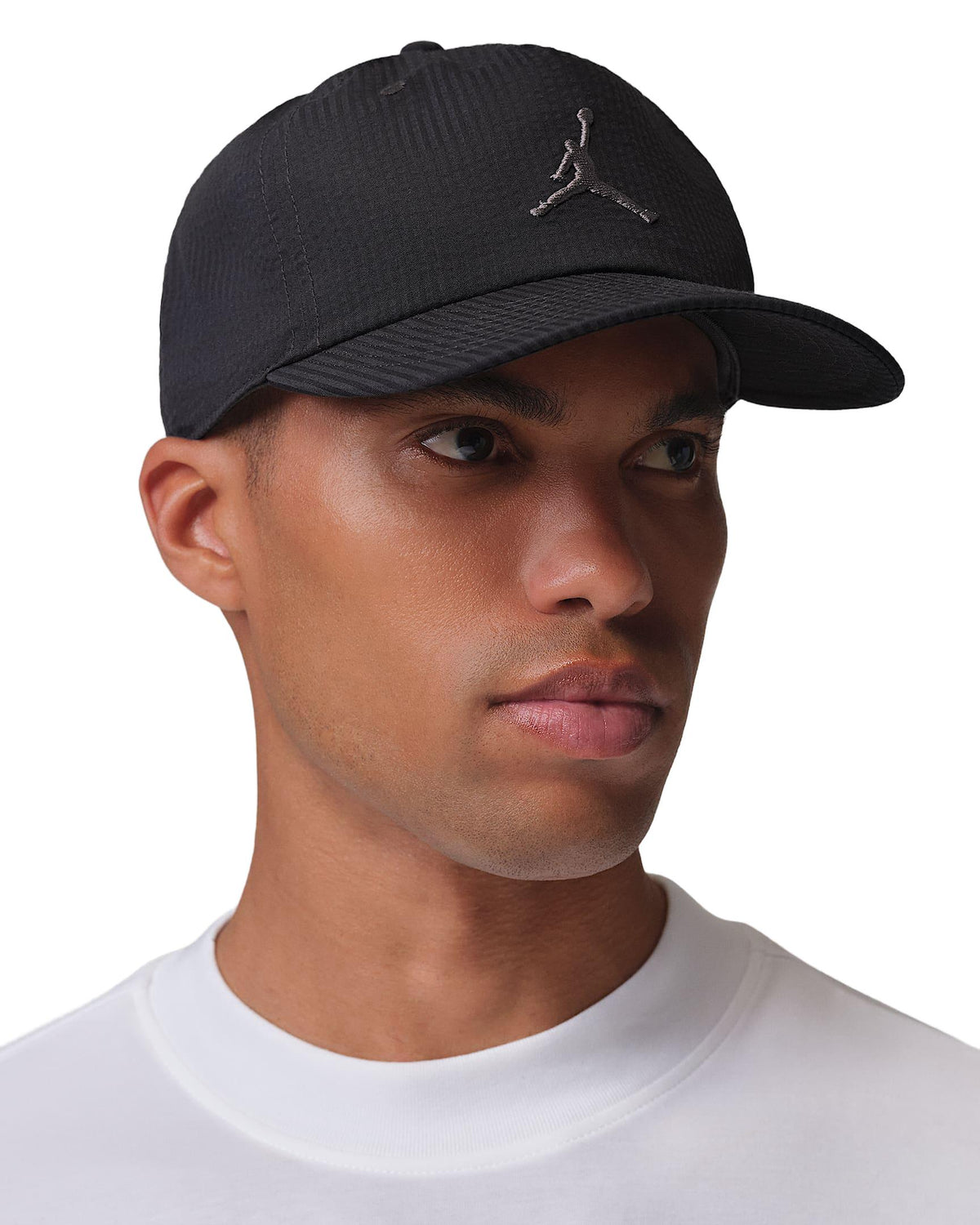 Nike Jordan Pro Dri-FIT Unstructured Flat-Brim Golf Hat - Off Noir / Anthracite