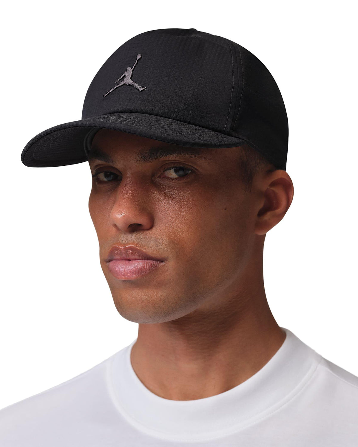 Nike Jordan Pro Dri-FIT Unstructured Flat-Brim Golf Hat - Off Noir / Anthracite