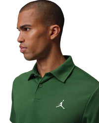 Nike Jordan Sport Men's Dri-FIT Golf Polo - Forest Green / White
