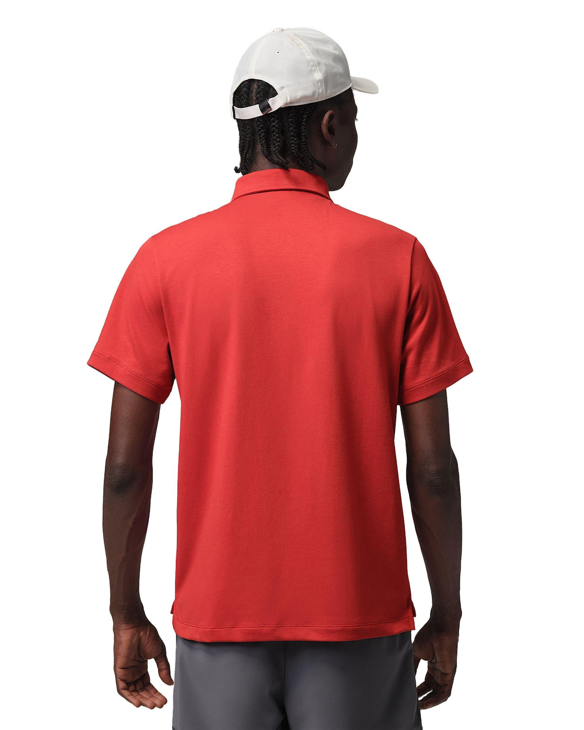 Nike Jordan Sport Men's Dri-FIT Golf Polo - Mystic Red / Black