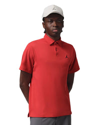 Nike Jordan Sport Men's Dri-FIT Golf Polo - Mystic Red / Black