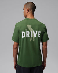 Nike Jordan Sport Men's Dri-FIT Golf T-Shirt - Forest Green / Oil Green