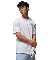 Nike Jordan Men's Dri-FIT Short-Sleeve Golf Crew - White
