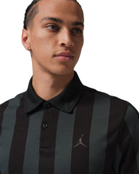 Nike Jordan Sport Men's Dri-FIT Printed Golf Polo - Black / Off Noir