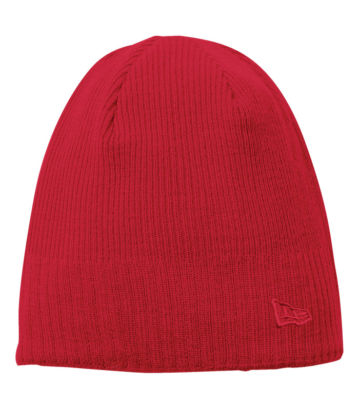 Custom Logo New Era Fleece Lined Skull Beanie