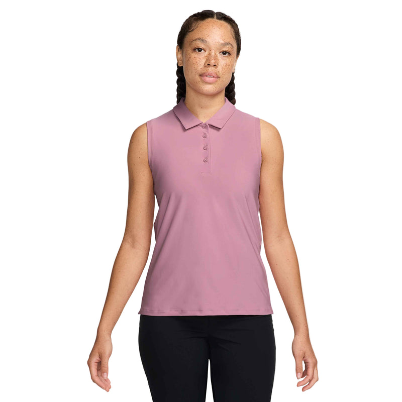 Nike Victory Dri-FIT Sleeveless Golf Polo - Womens