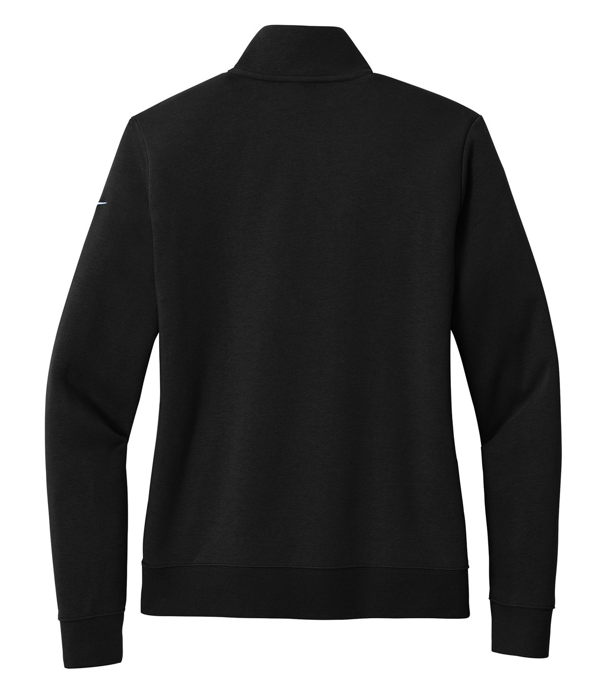 Nike Club Fleece Sleeve Swoosh 1/2 Zip - Women's - Black