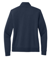 Nike Club Fleece Sleeve Swoosh 1/2 Zip - Women's - Midnight Navy
