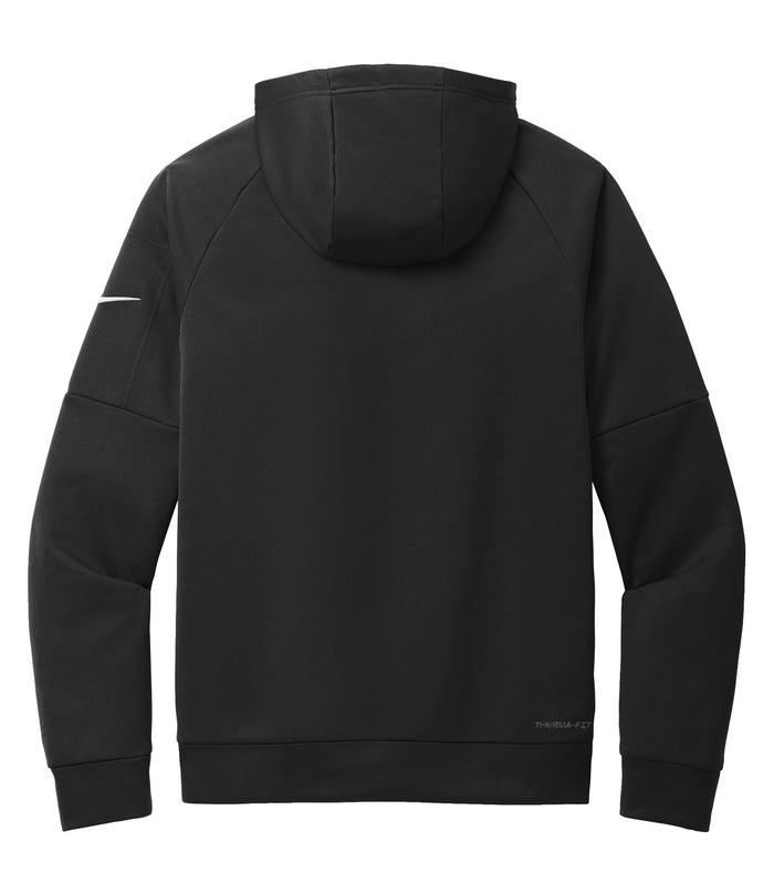 Nike Therma-FIT 1/4 Zip Fleece Hoodie - Black