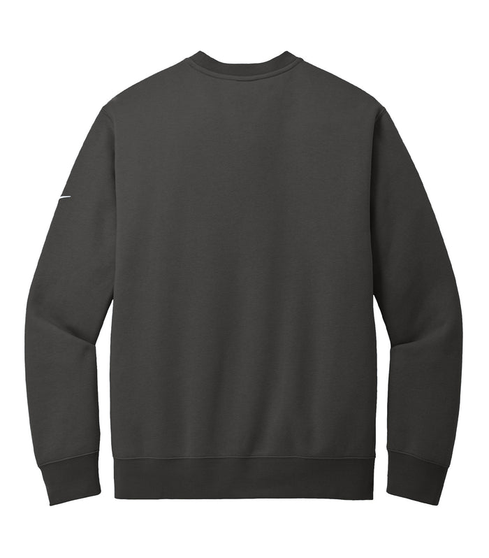 Nike Club Fleece Sleeve Swoosh Crew - Anthracite