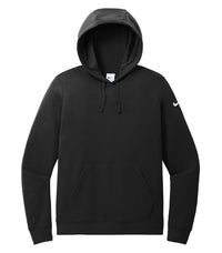 Nike Club Fleece Sleeve Swoosh Hoodie - Women's - Black