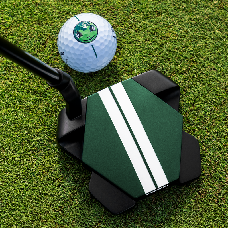 Odyssey TRTL CH putter - at address