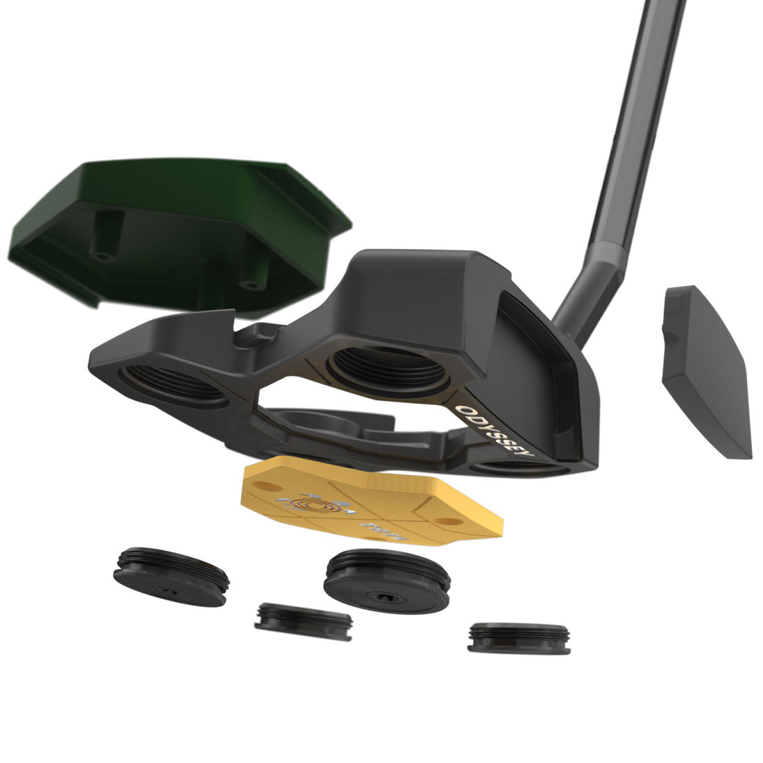 Odyssey TRTL CH putter - multi-material construction