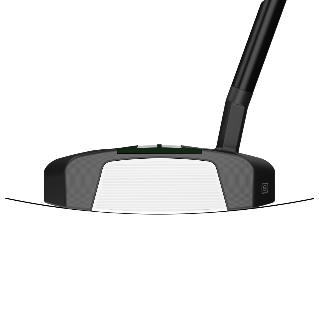 Odyssey TRTL Double Bend putter - sole engineered to sit square