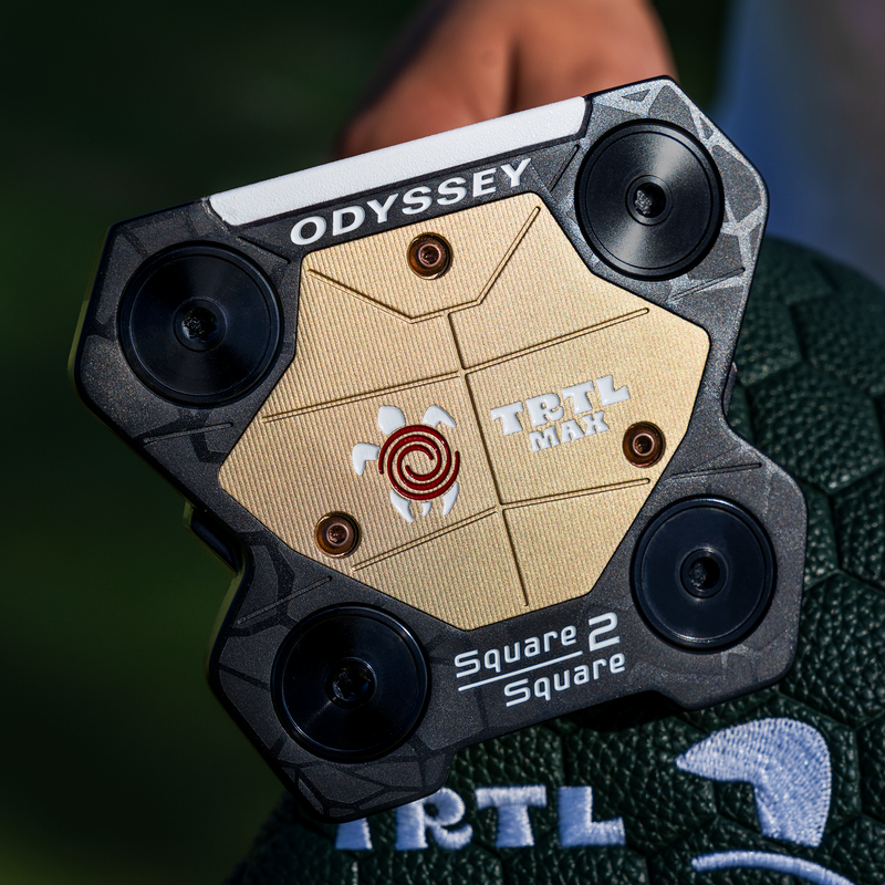 Odyssey Square 2 Square TRTL Max putter - sole and perimeter weights