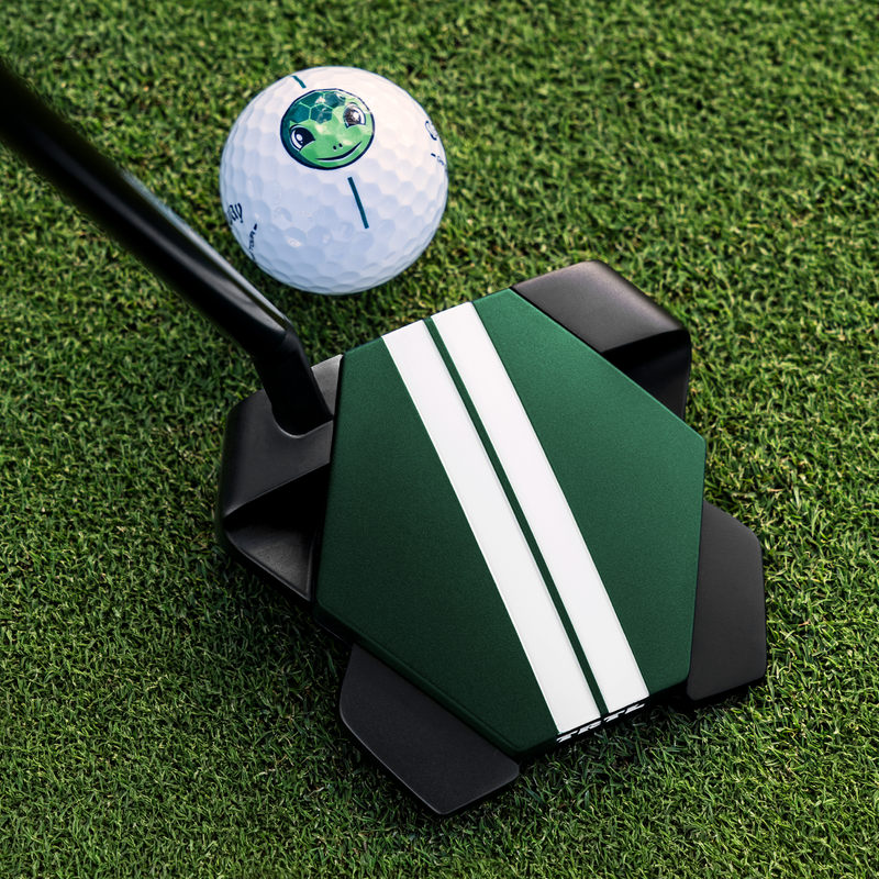 Odyssey TRTL S putter - at address