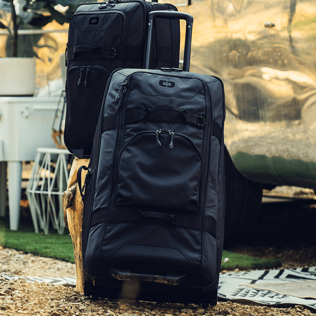 OGIO Alpha Terminal Checked Bag - Black
