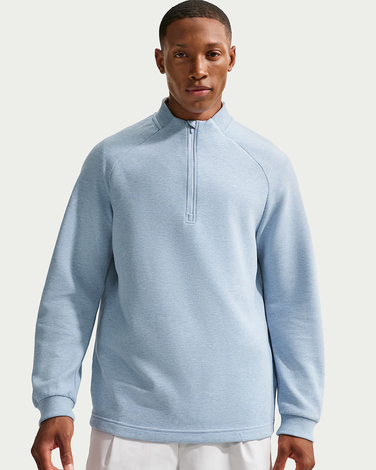 Nike Par Men's Therma-FIT 1/2-Zip Golf Top - Work Blue / White / Hydrogen Blue / Black