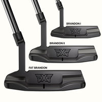 PXG Tour Series Brandon, Brandon II and Fat Brandon ballast profile comparison