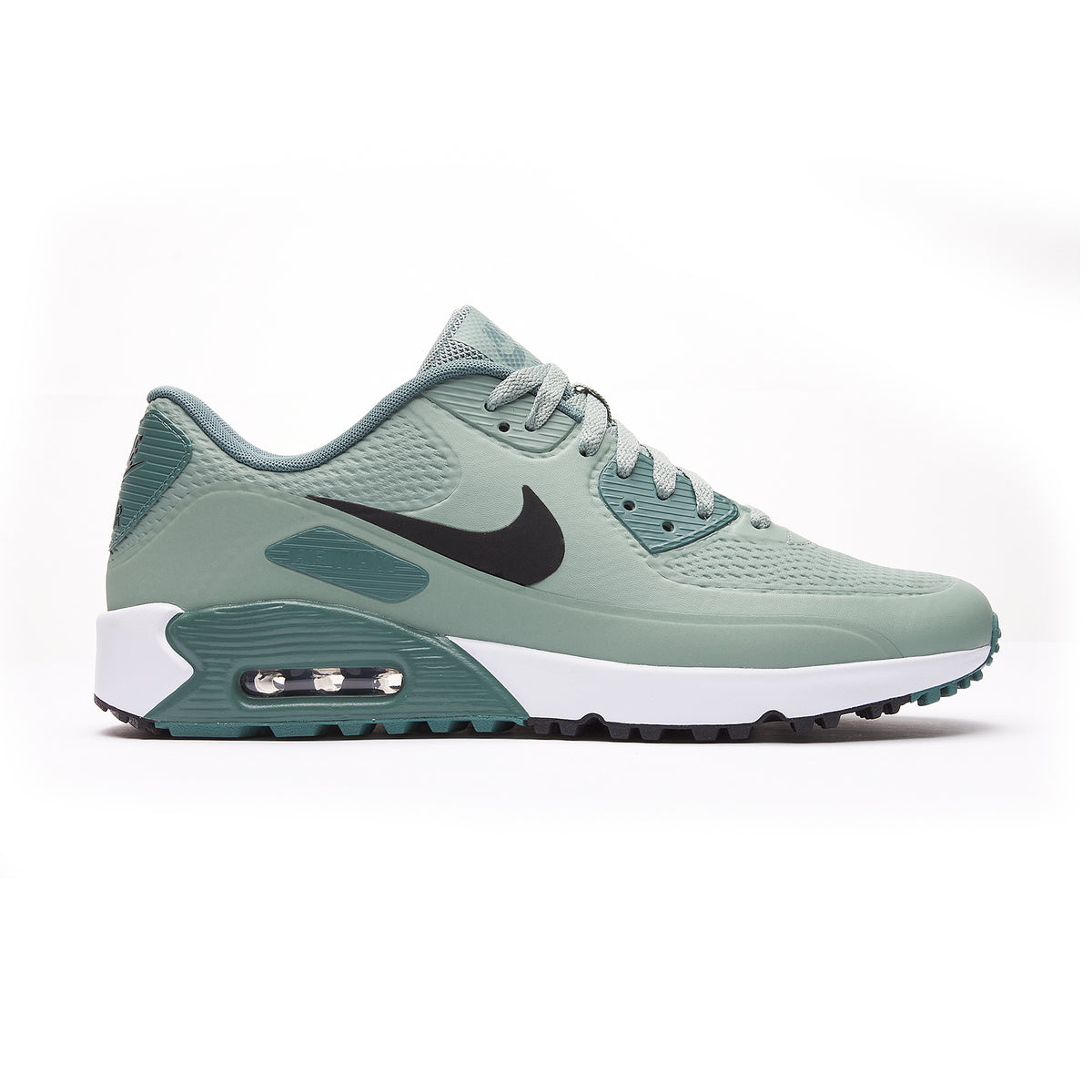 Nike Air Max 90 G Golf Shoes - Mens - Silver Pine/Bicoastal/Black