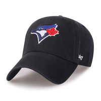 Toronto Blue Jays '47 Clean Up Cap - Black with Team Colour Logo