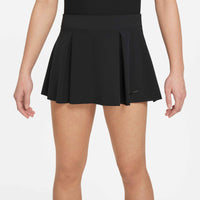 Nike Club Skirt Big Kids' (Girls') Golf Skirt - Black / White