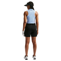 Nike Victory Women's Dri-FIT Sleeveless Printed Golf Polo - Hydrogen Blue / white
