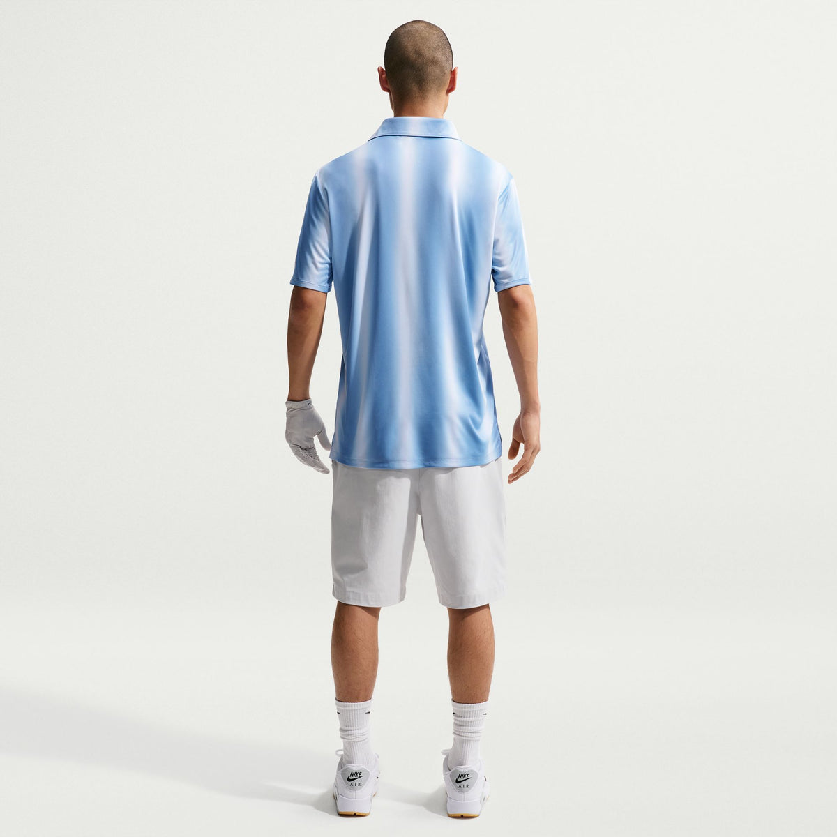 Nike Par Men's Dri-FIT Golf Polo - Ombre - Football Grey