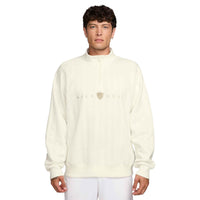 Nike Fairway Fresh Men's Therma-FIT Oversized 1/2-Zip Golf Top - Sail / Limestone