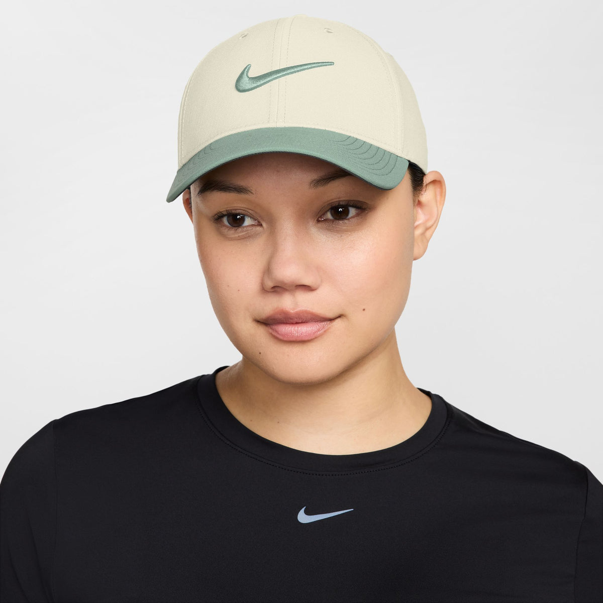 Nike Dri-Fit Structured Swoosh Club Cap (backordered to July 2026) - Sail/Steam