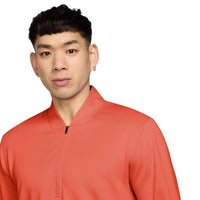 Nike Velocity Men's Therma-FIT 1/2-Zip Golf Top - Turf Orange / White