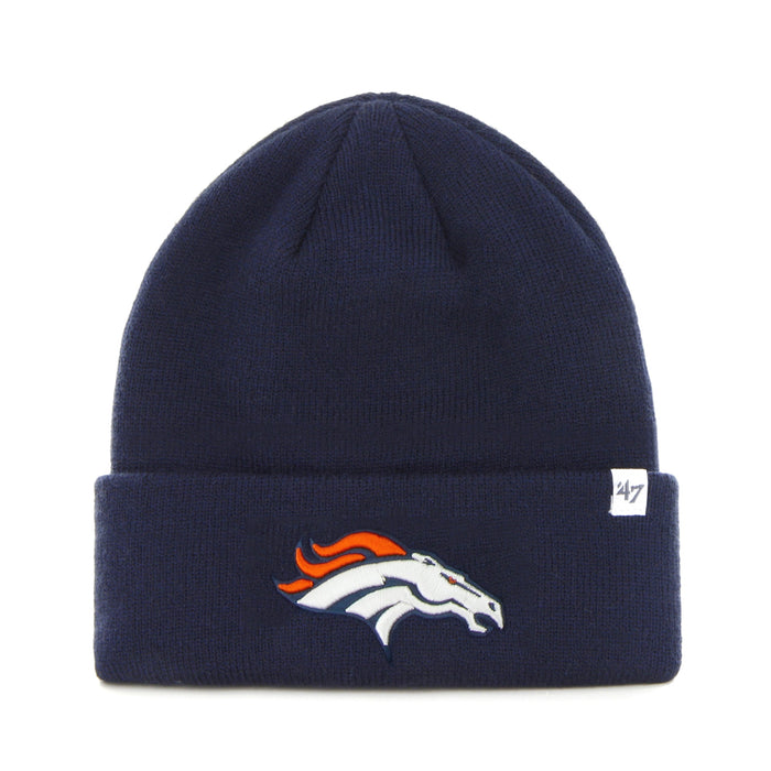 Denver Broncos '47 Raised Cuff Knit Beanie