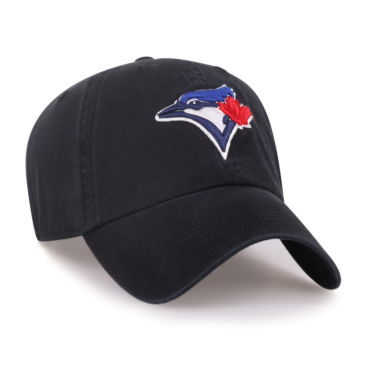Toronto Blue Jays '47 Clean Up Cap - Black with Team Colour Logo