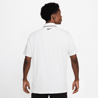 Nike Tour Dri-Fit Piping Golf Polo - White/Black