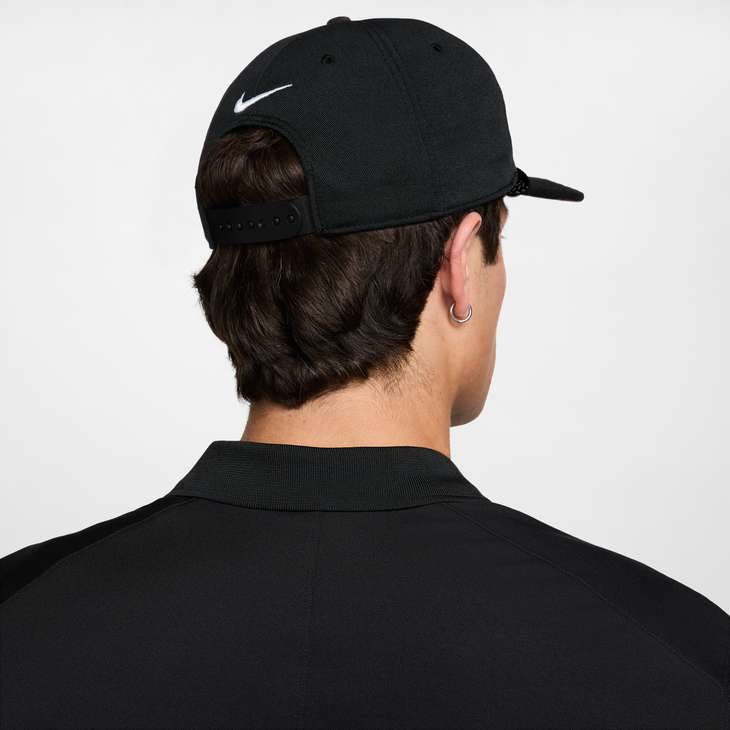 Nike Pro Unstructured Dri-FIT Golf Cap - Black / Malachite / Anthracite