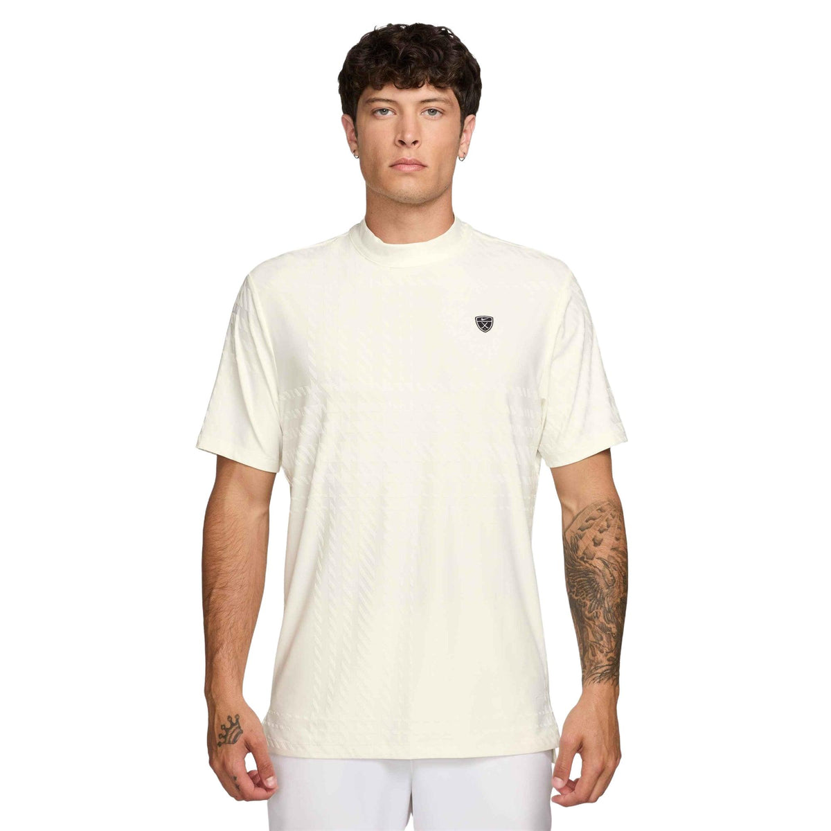 Nike Tartan Men's Dri-FIT Golf Top - Sail