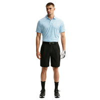 Nike Par Men's Dri-FIT Microprint Birds Golf Polo - Aurora Blue