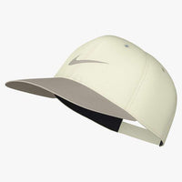 Nike Dri-Fit Structured Swoosh Club Cap (backordered to July 2026) - Sail/Light Orewood Brown