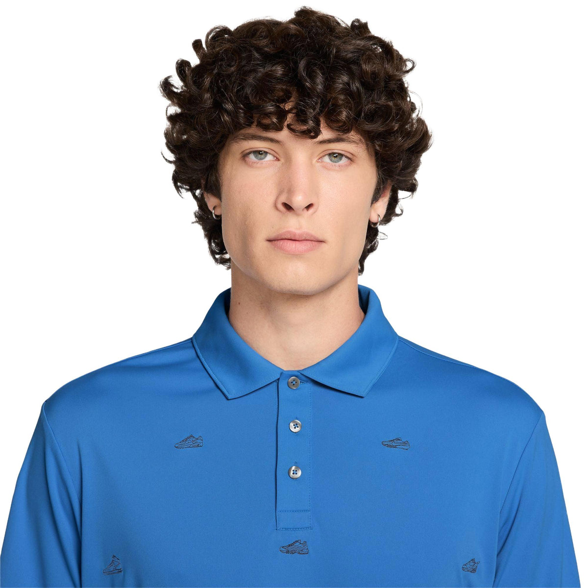Nike Par Men's Dri-FIT Polo - Pacific Blue / College Navy