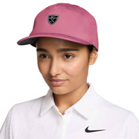 Nike Pro Unstructured Par Golf Cap - Peony / anthracite