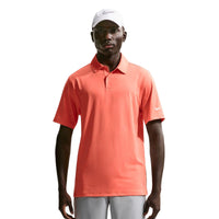 Nike Velocity Men's Dri-FIT Sleeve Logo Golf Polo - Orange Frost / white