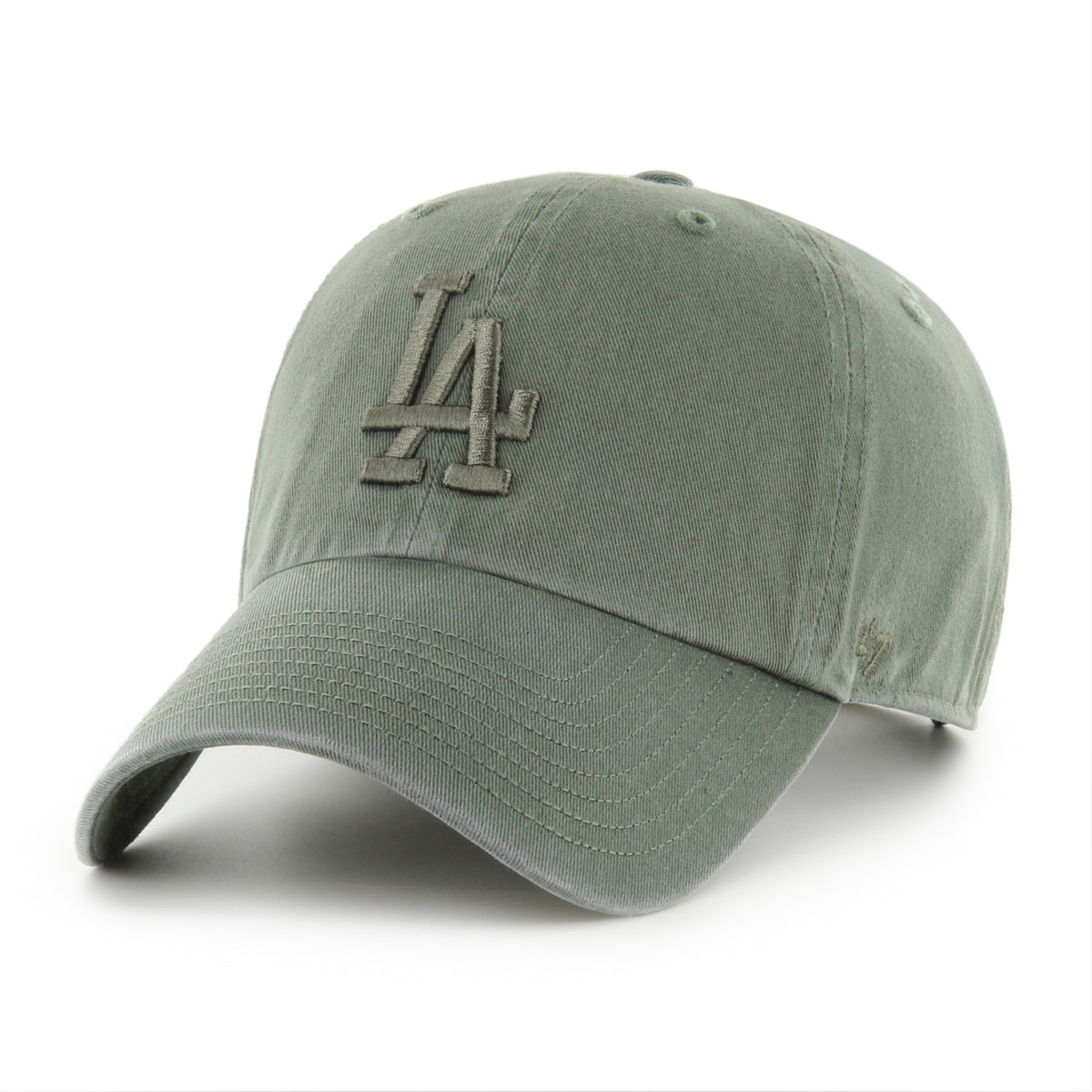 Los Angeles Dodgers '47 Clean Up Cap - Moss Tonal