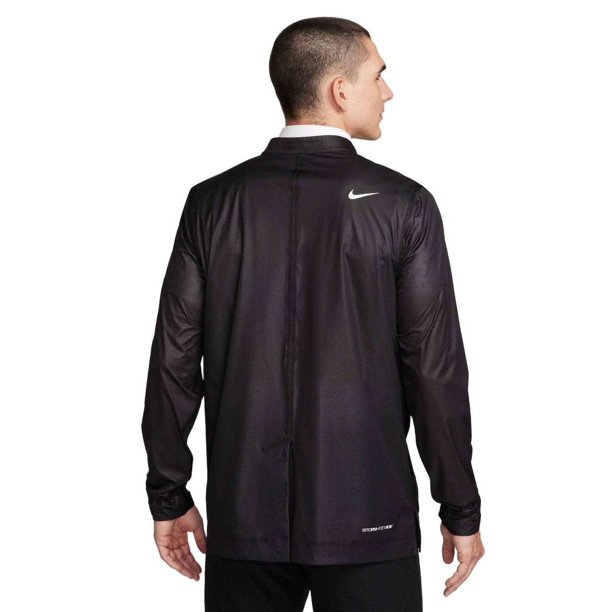 Nike Storm-FIT ADV Men's Full-Zip Golf Jacket - Black / Anthracite / White