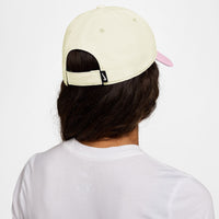 Nike Dri-Fit Structured Swoosh Club Cap (backordered to July 2026) - Sail/Pink Foam