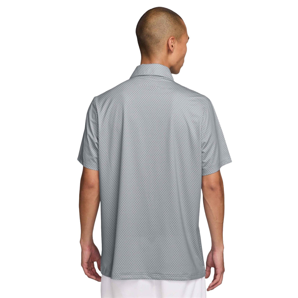 Nike Velocity Men's Dri-FIT Golf Polo - Floral - Wolf Grey / Black