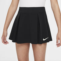 Nike Club Skirt Big Kids' (Girls') Golf Skirt - Black / White