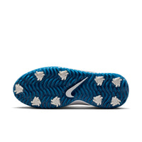 Nike Victory Pro 4 Golf Shoes - Summit White / Court Blue / Metallic Silver / Obsidian