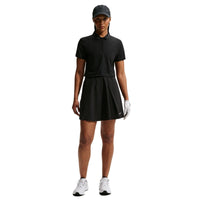 Nike Victory Women's Dri-FIT Short-Sleeve Golf Polo - Black / White