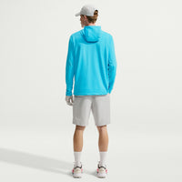 Nike Velocity Men's Therma-FIT Golf Hoodie - Baltic Blue / White